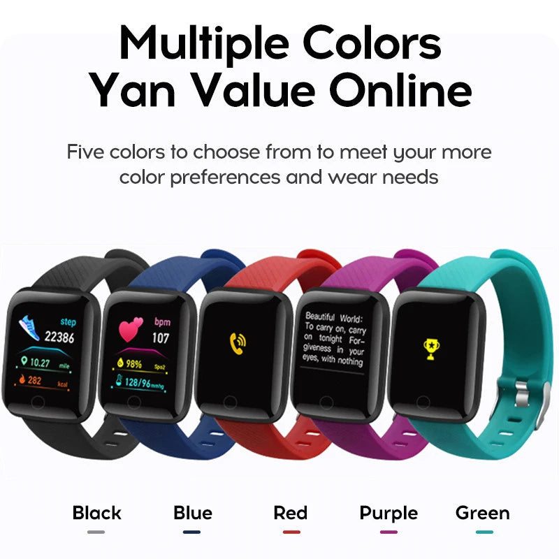 Smart Watch For Men Women Wristwatch Bluetooth Connect Phone Music Player Fitness Sport Bracelet Health Monitor Digital Watches exovai.com