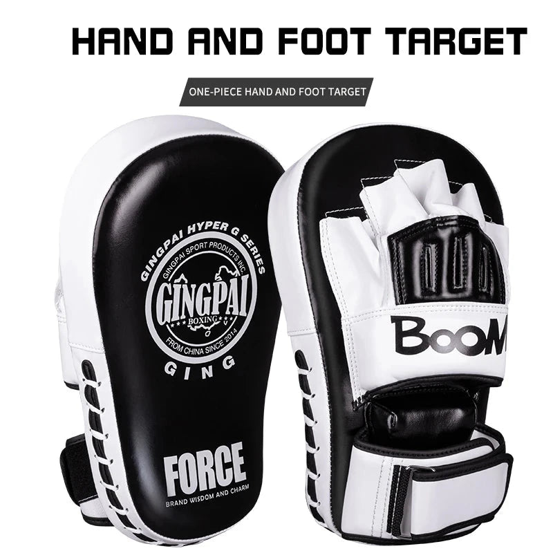 1 piece Big Target Fighting Sanda Fist Leg Integration Foot Target Arc Boxing Fighting Taekwondo Training Equipment Coaching exovai.com