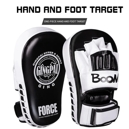 1 piece Big Target Fighting Sanda Fist Leg Integration Foot Target Arc Boxing Fighting Taekwondo Training Equipment Coaching exovai.com