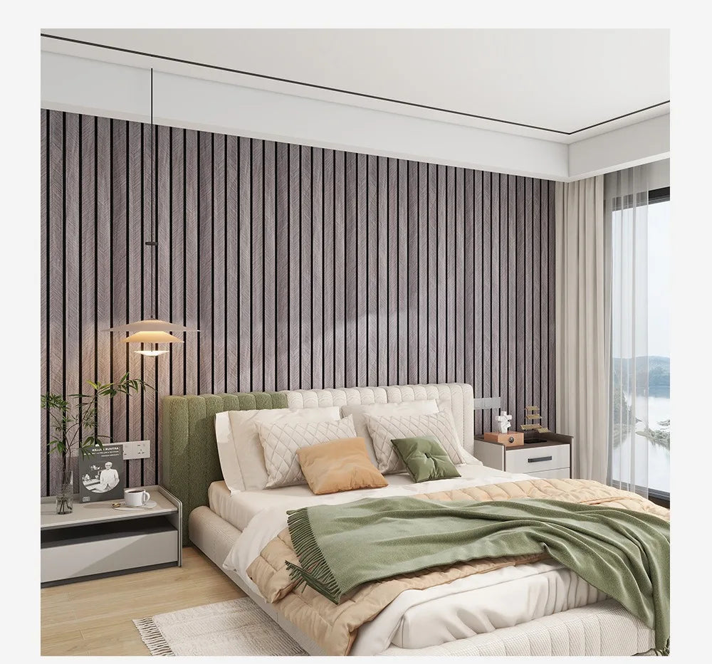 3/5/10M Thick Imitation Grille Wall Stickers Background Wall Decoration Self Adhesive Wall Papers Foam Peel and Stick Wallpapers exovai.com