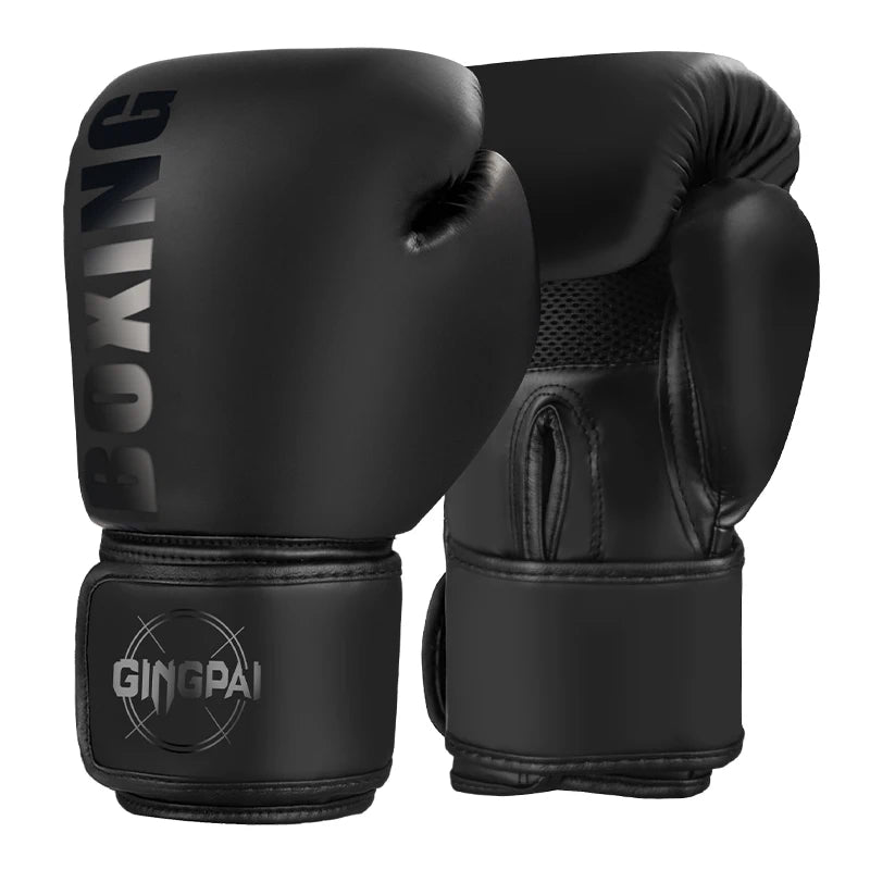 6/8/10/12oz Boxing Gloves Professional Adult Sanda Muay Thai Fighting Gloves Men and Women Training Sandbag Free Fight MMA exovai.com