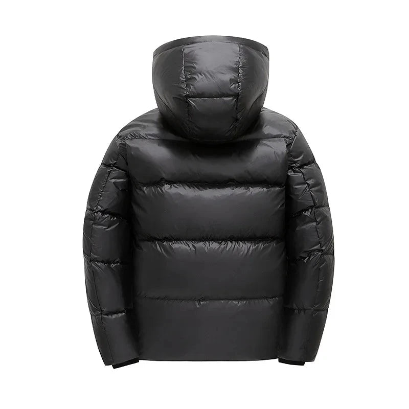 New Winter Men Warm Parkas Jacket Coat Mens Autumn Hooded Casual Brand Windproof Outwear Hat Parkas Jacket Male exovai.com