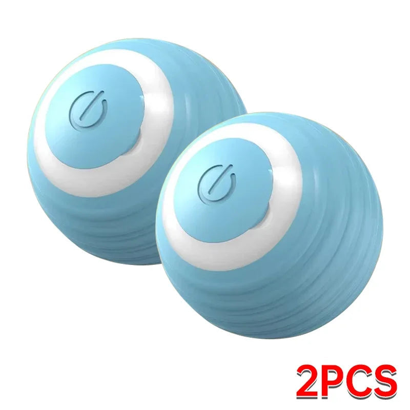 Cat Interactive Ball Smart Cat Toys for Pet Indoor Automatic Rolling Ball Electronic Interactive Cat Toy Cat Game Accessories exovai.com