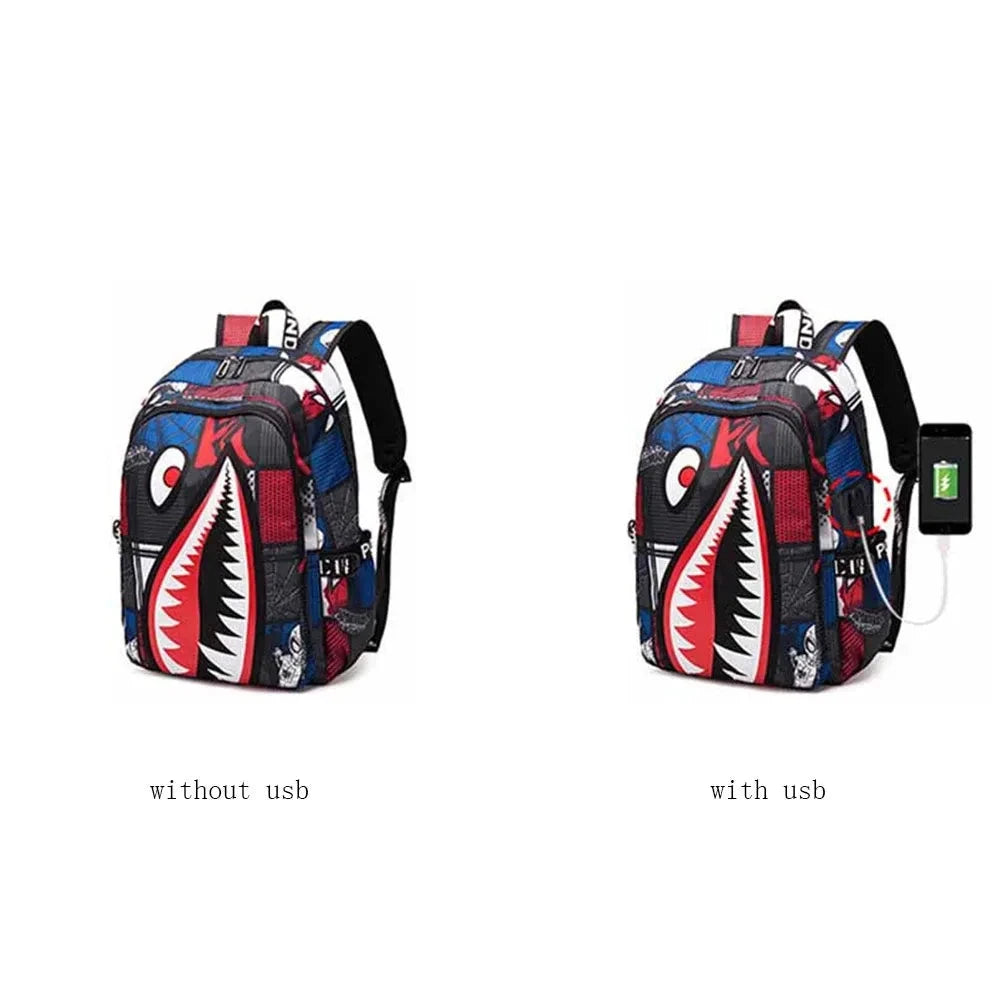 Anti-theft Backpack Men Waterproof Rucksack Backpacks for Women of Fabric Casual Travel Backpack Senior School Student Schoolbag exovai.com