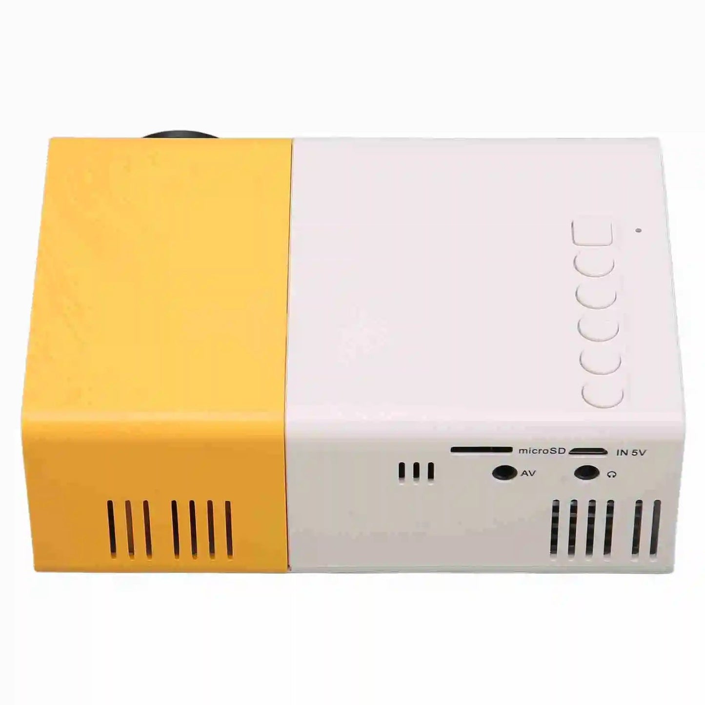 Mini Projector Smart HD 1080P HiFi Portable Movie Projector for USB HD Multimedia Interface Memory Card Smart Home Projector exovai.com