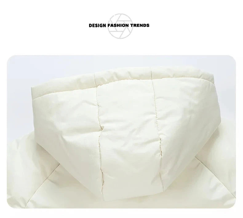 White Duck Down Jacket Men's Winter Fashion Casual Short Coat Hooded Windbreaker Youth Men Outwear Down Coat Male 8XL 160KG exovai.com