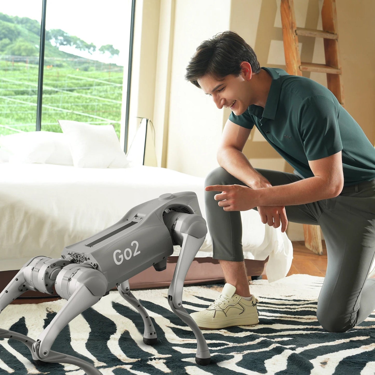 Unitree Go2 Robot Dog Quadruped Robotics for Adults Embodied AI（Go2 Air） exovai.com