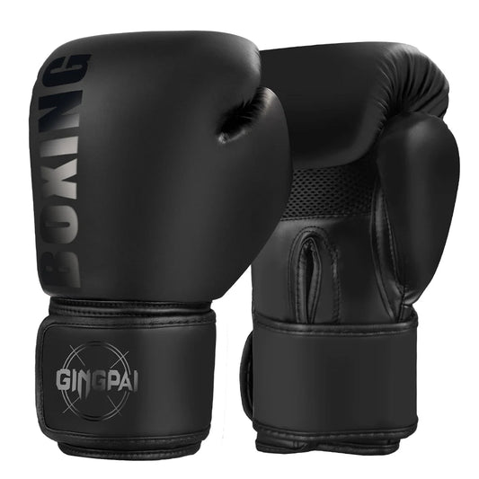 6/8/10/12oz Boxing Gloves Professional Adult Sanda Muay Thai Fighting Gloves Men and Women Training Sandbag Free Fight MMA exovai.com