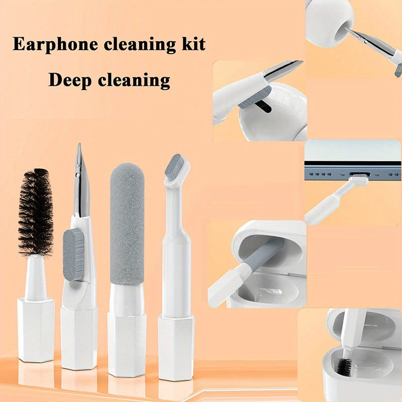 20 in 1 Computer Keyboard Cleaner Kit Tablet Camera Phone Screen Clean Tools Keycap Puller Earphone Clean Brush with Storage Box exovai.com