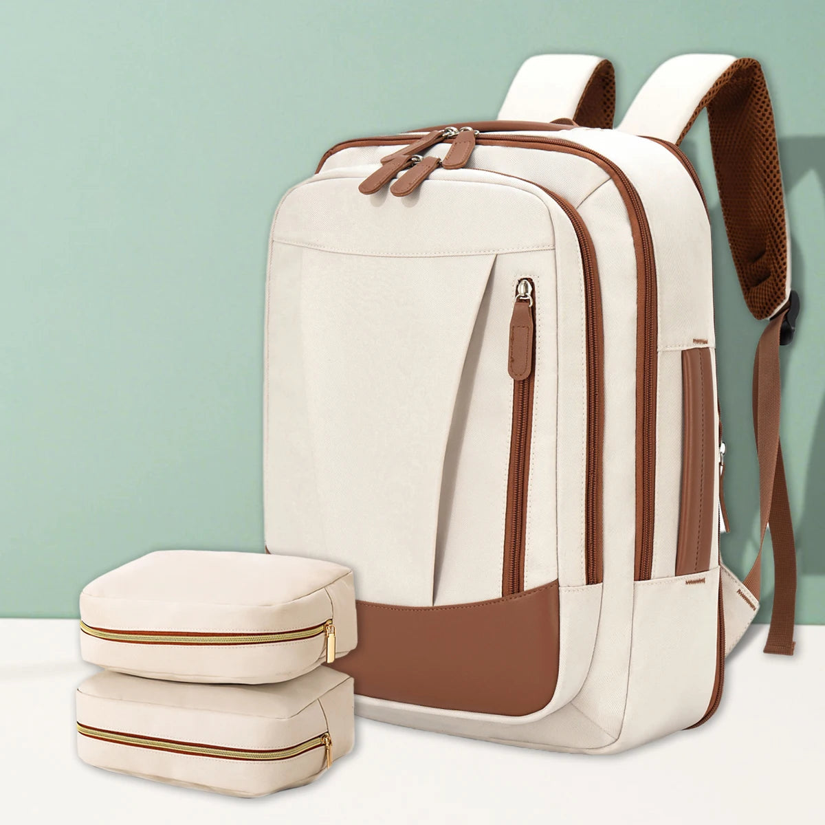 Backpack for Women 2025 New Simple Business Computer Backpack Outdoor Large Capacity Travel Bag Student School Bag for Boys exovai.com