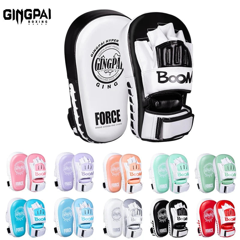 1 piece Big Target Fighting Sanda Fist Leg Integration Foot Target Arc Boxing Fighting Taekwondo Training Equipment Coaching exovai.com