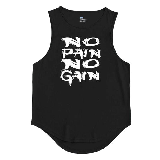 Gym Top Men Men's Clothing Fitness Clothes Shirt Bodybuilding Vests Man Vest Singlet Singlets Muscular Stringer T-shirts Tops exovai.com