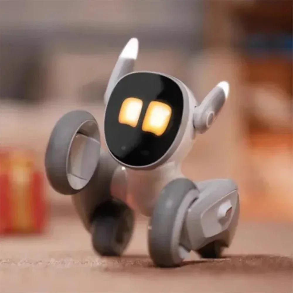 Loona Smart Robot Dog Cute Intelligent Emotional Robots Accompany Voice Machine Compatible Custom Monitor Electronic Toy Gifts exovai.com