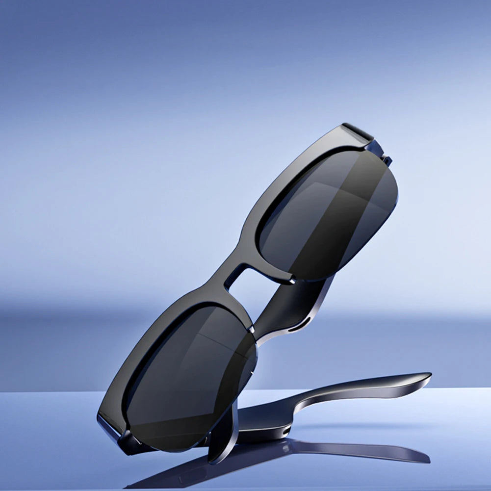 Smart Glasses AI Translator Hands-Free Music & Calls Audio Glasses UV Protection Outdoor Sports Headphones for Men Women exovai.com