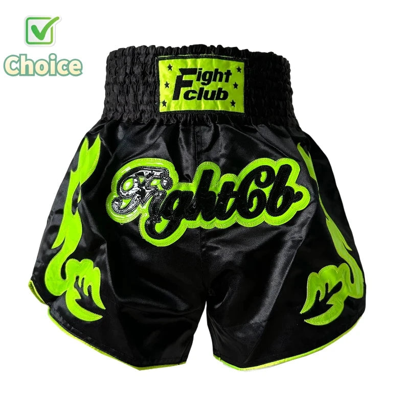 Muay Thai Fight Shorts MMA Shorts Clothing Training Fighting Grappling Martial Arts Kickboxing Shorts Kickboxing Boxing Pants exovai.com