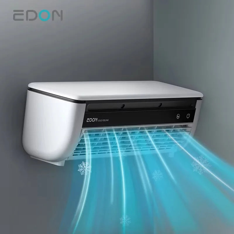 Kitchen air conditioner 2025new model cooling wall fan large wind force charging fan home use table standing remote control exovai.com