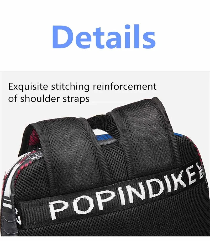 Anti-theft Backpack Men Waterproof Rucksack Backpacks for Women of Fabric Casual Travel Backpack Senior School Student Schoolbag exovai.com