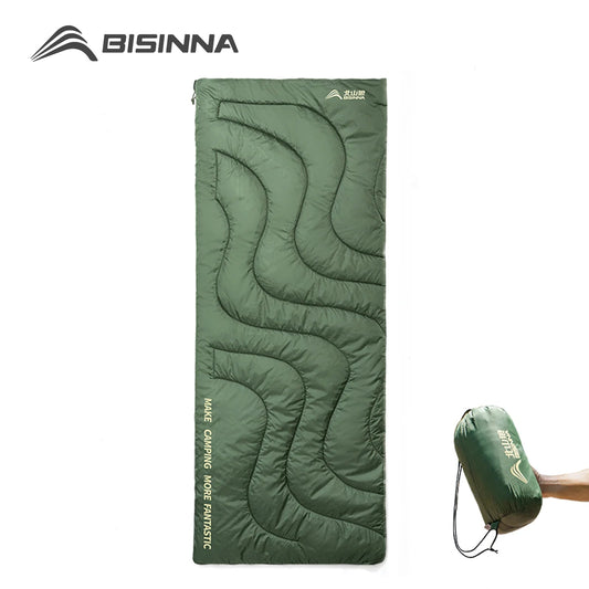 BISINNA Ultralight Camping Sleeping Bag Spring Summer Backpacking Sleeping Bag Large Quilt for Outdoor Hiking Beach exovai.com