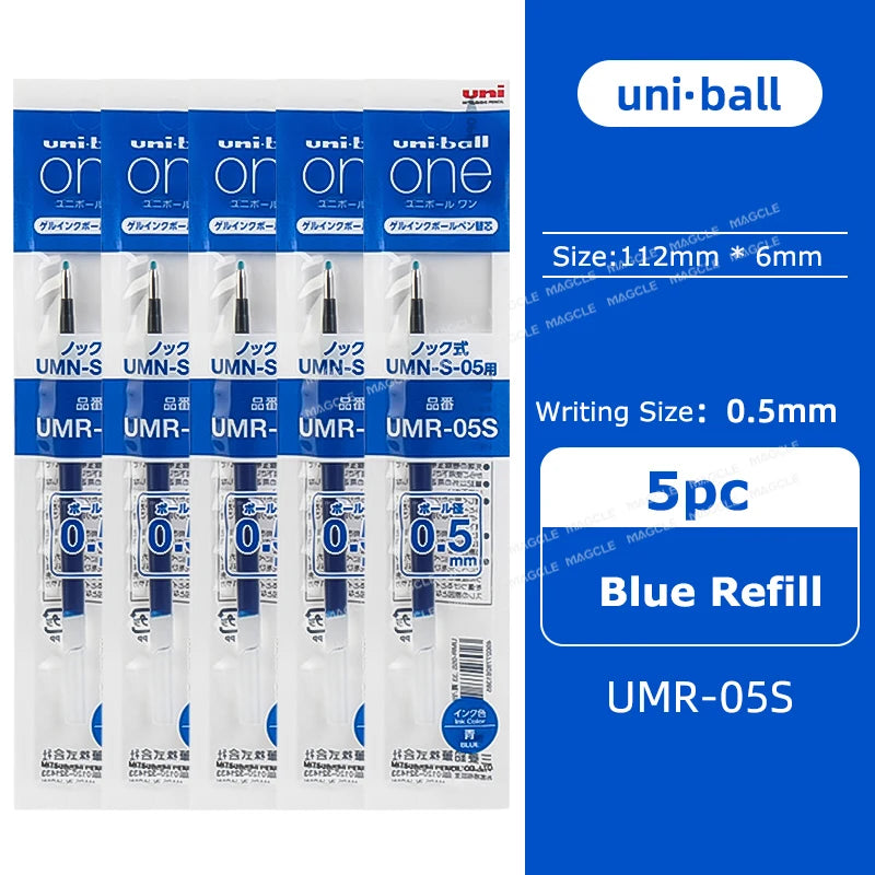 Japanese uni-ball ZENTO Gel Ink Pen Limited Flow Model Metal Push Ultra-Smooth Writing 0.38/0.5mm Signing for Students Business exovai.com