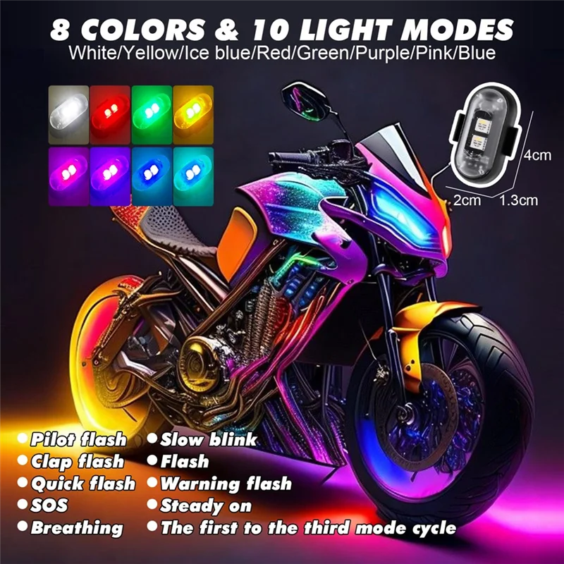 CJSD-Wireless Rock Lights Fortrucks Car Led Lights Interior Wireless Wireless Led Lights exovai.com