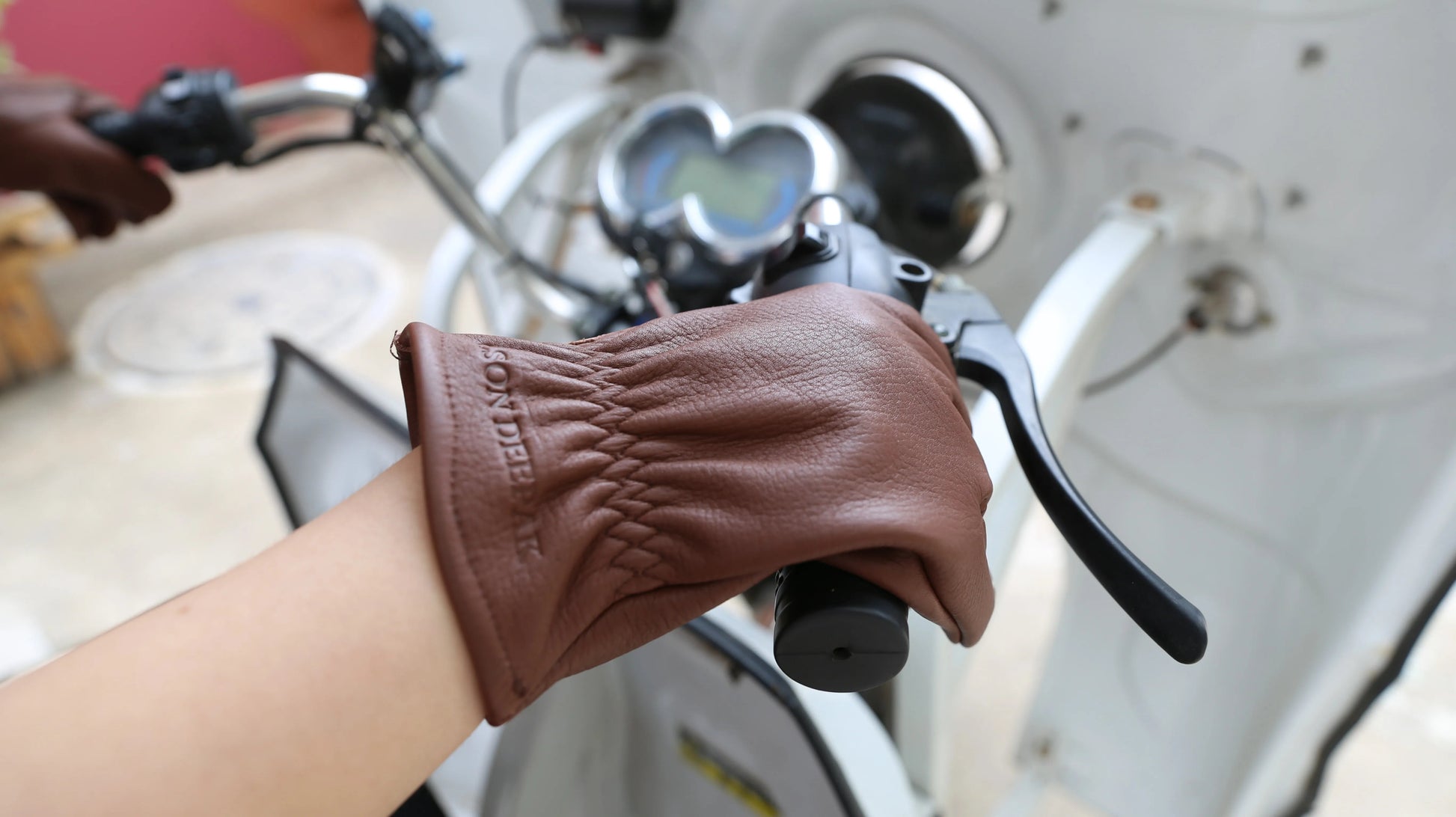 Leather Working Gloves for Gardening,Thornproof Gardening Gloves for Men and Women,Heavy Duty Leather Work Gloves Men exovai.com