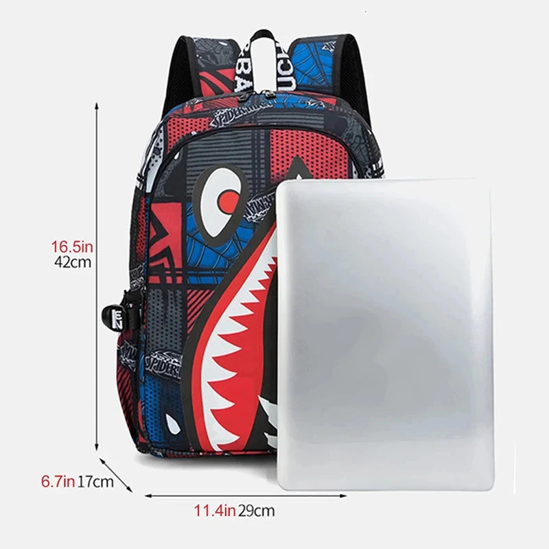Anti-theft Backpack Men Waterproof Rucksack Backpacks for Women of Fabric Casual Travel Backpack Senior School Student Schoolbag exovai.com