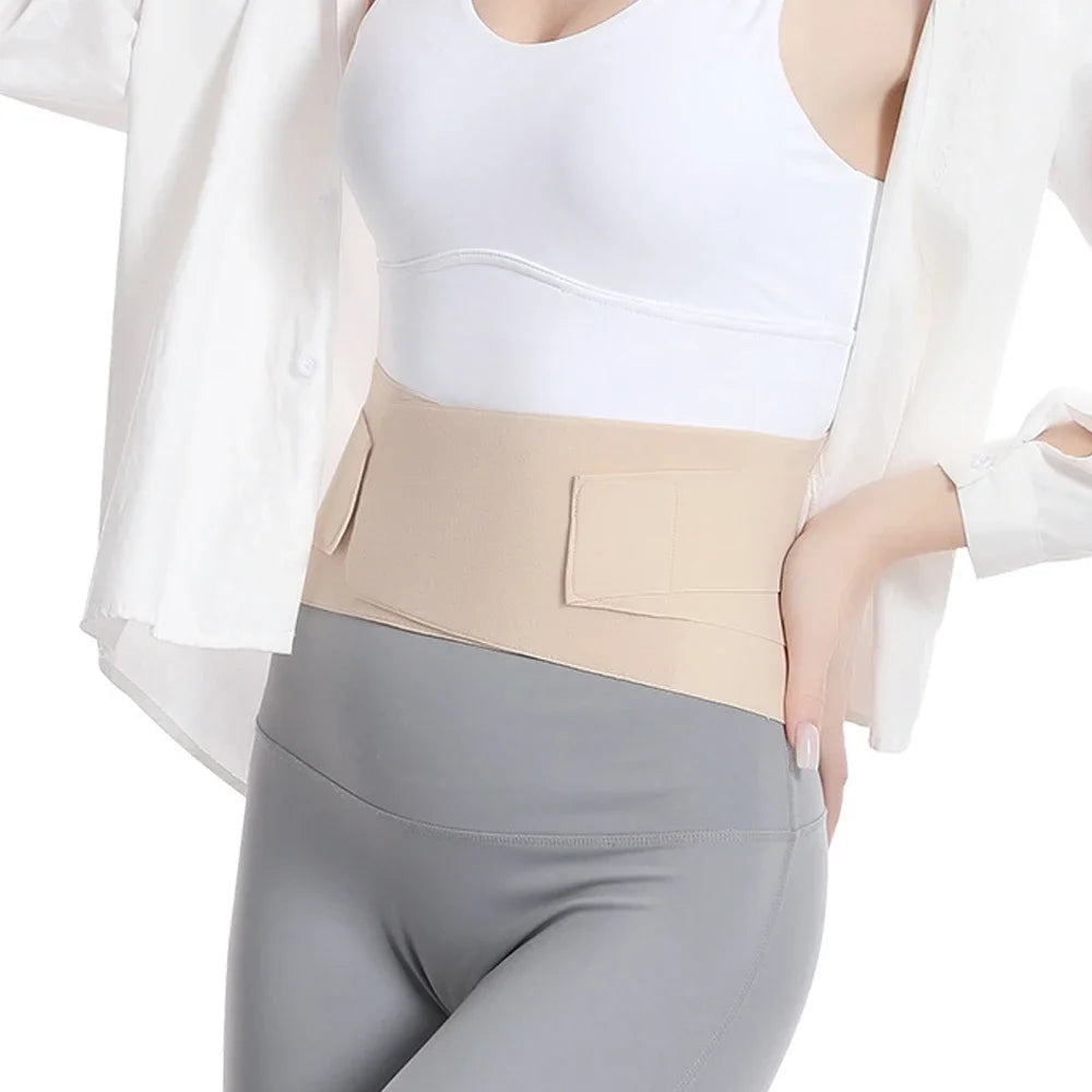 Adjustable Ultra Thin Back Lumbar Support Belt Medical Waist Orthopedic Brace Spine Relaxed Decompression Anti-skid Breathable exovai.com