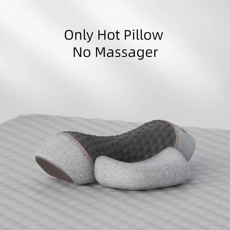 Hot Cervical Pillow Spine Sleeping Neck Massager Spine Non-traction Heating Compress Neck Masajeador Pillow Relaxation Treatment exovai.com