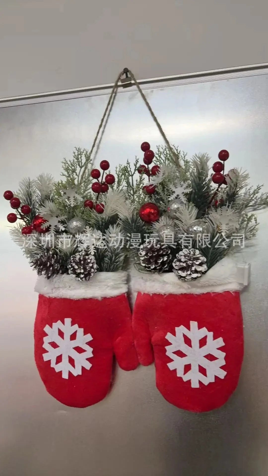 Christmas crutches, candies, lollipops, elderly people's gloves, hats, small ornaments, decorations, decorations, props exovai.com
