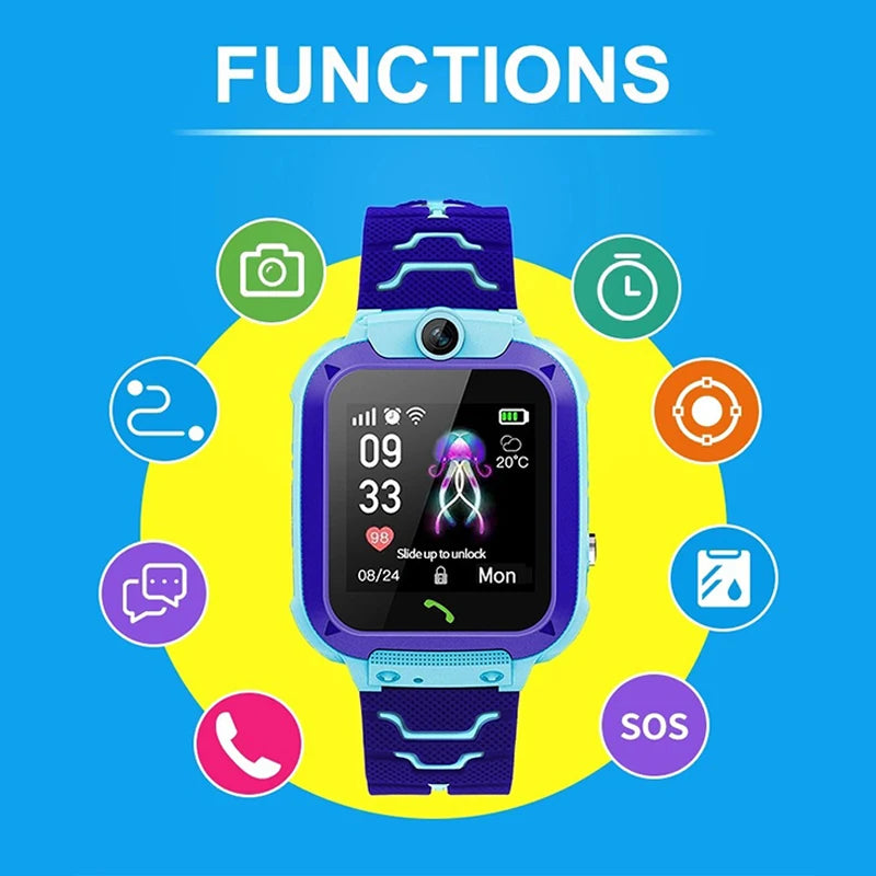 Smart Watch For Kids - Location, Camera, Video, Music, Games, Alarm, Calculator exovai.com