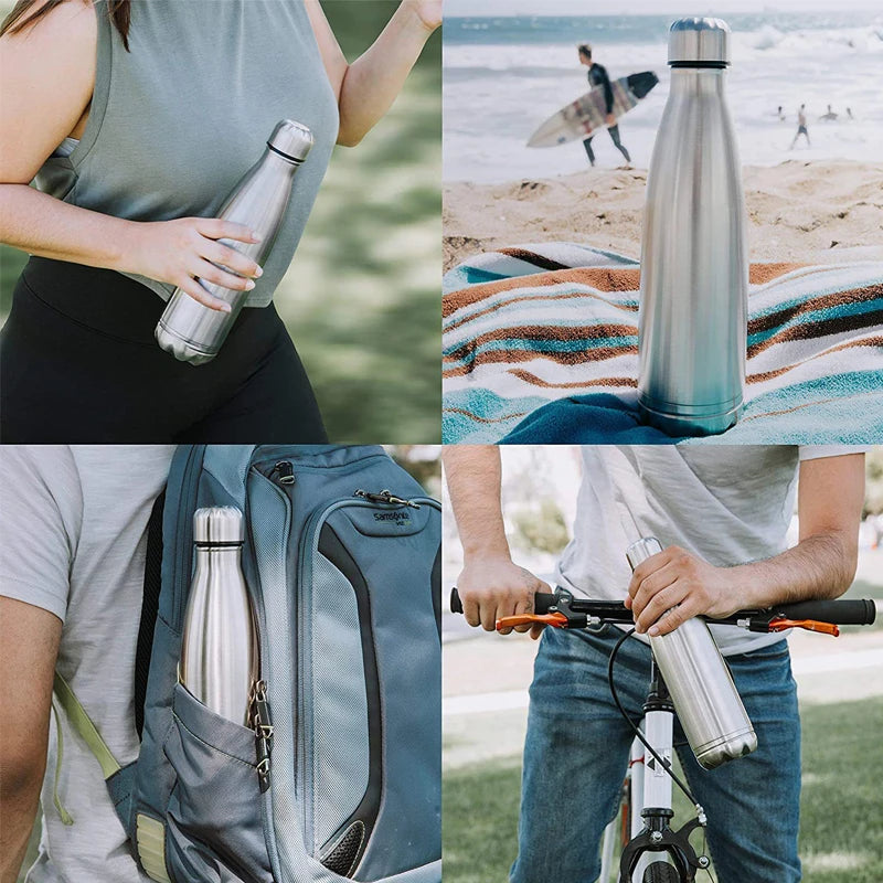 HEE RAK 750ml Secret Hidden Steel Water Bottle Compartment Stash Spot Can Hidding Storage for Cards Keys Cash Safe Money Box exovai.com