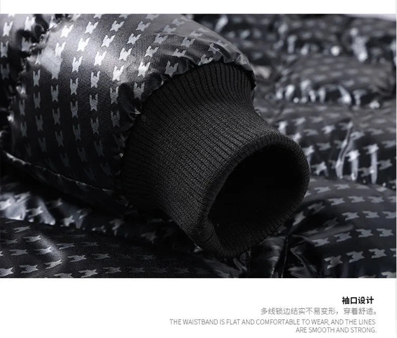 Thickened Warm Men Cotton Parkas Fashion Casual Style Roupas Masculinas Comfortable Wind-Resistant Clothing Quality Zipper Coat exovai.com