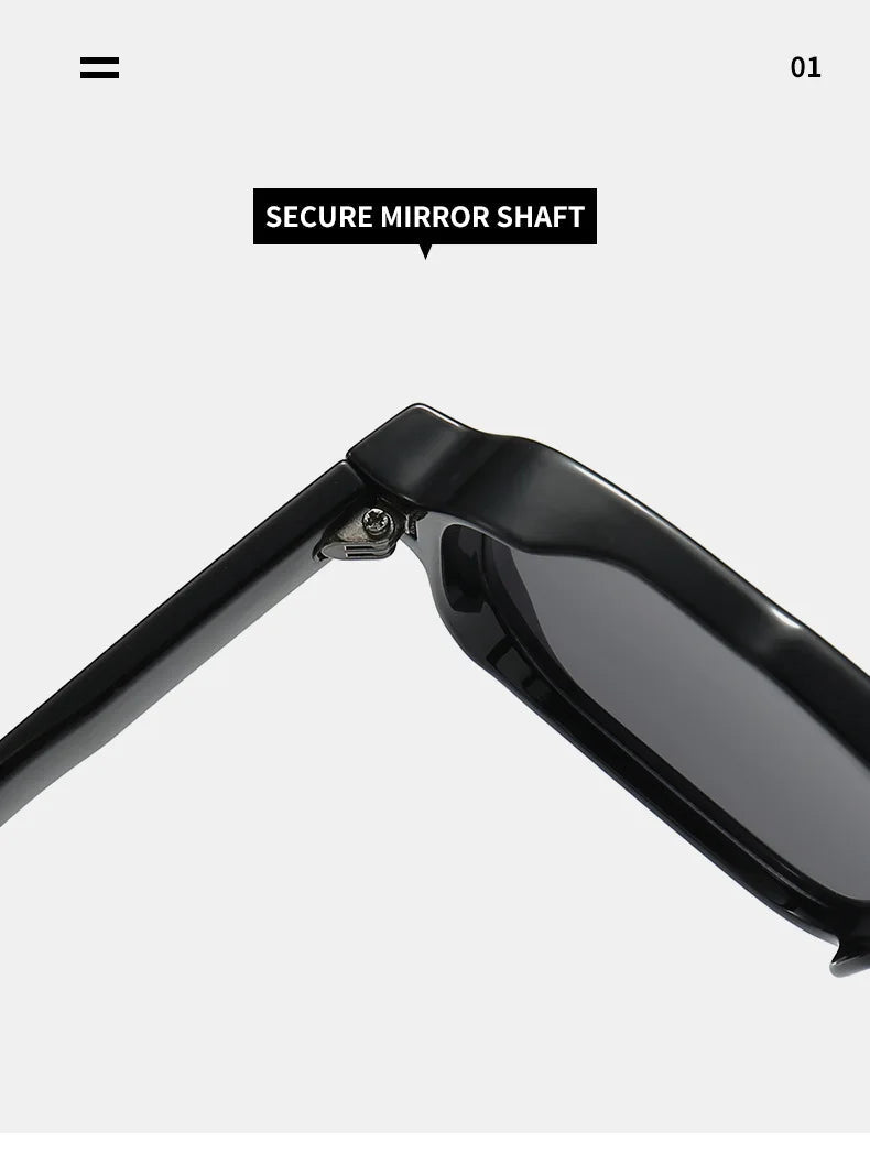 New Retro Double Bridge Square Sunglasses For Women Men Fashion Luxury Design Rivets Sun Glasses Trending Shades UV400 Eyeglasse exovai.com