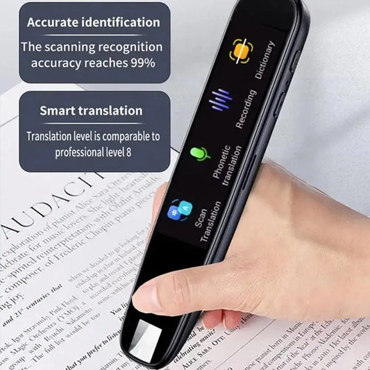 Offline Translation Pen For Teacher Student Dictionary English Intelligent Scanning Point Reading 123 Languages Translator Pen exovai.com