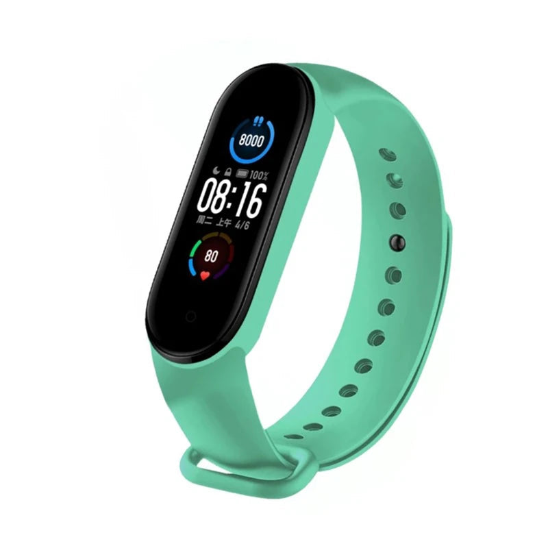 M6 Smart Watch Men Women Fitness Smart Bracelet Sports Band Heart Rate Blood Pressure Monitor Waterproof Multi-function Watches exovai.com