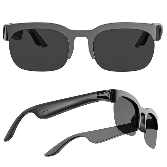 Smart Glasses AI Translator Hands-Free Music & Calls Audio Glasses UV Protection Outdoor Sports Headphones for Men Women exovai.com