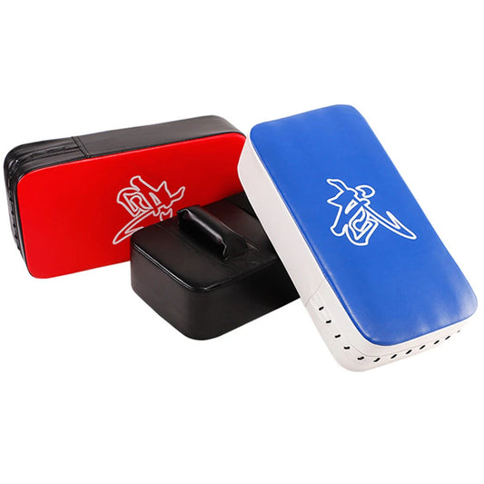 PU Leather Karate Kick Pads Kickboxing Punching Bag for Kicking Boxing Shield Training exovai.com