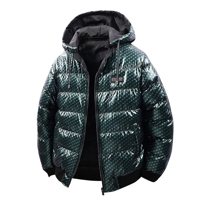 Thickened Warm Men Cotton Parkas Fashion Casual Style Roupas Masculinas Comfortable Wind-Resistant Clothing Quality Zipper Coat exovai.com
