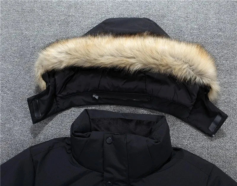 New Down Jacket Fashion 90% Duck Down Hardshell Ski Anti-Cold Parka Casual Daily Style Autumn Winter Puffer Coat exovai.com