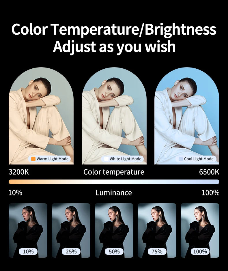 Mini Fill Light RGB LED Straight Pocket Video Photography Lighting Pocket Live Vlog Clip for Phone iPhone iPad Laptop Camera exovai.com