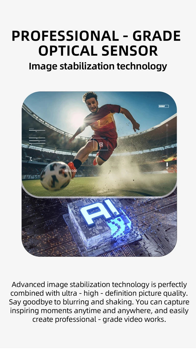 Xiaomi 4k Smart AI Bluetooth Glasses HD 800W pixel Shooting Waterproof Camera Photo Video Voice Call Translation Smart Glasses exovai.com