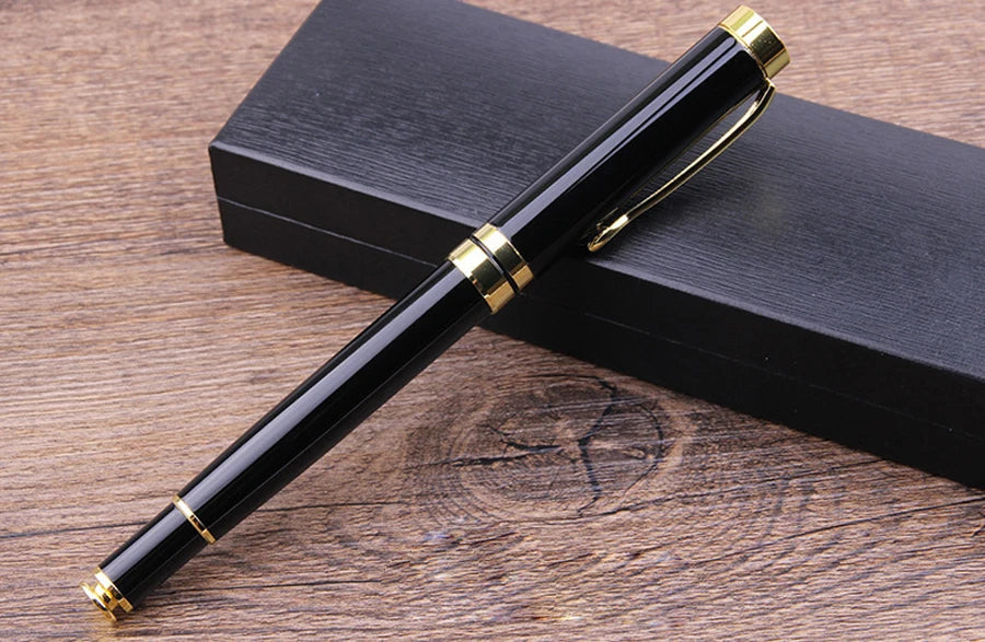 Gift Box Packaging Luxury Custom Gel Metal Pen Stationery Set Text Writing Pretty Office Ballpoint School Supplies 2024 Store exovai.com