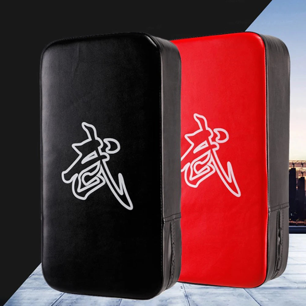 PU Leather Karate Kick Pads Kickboxing Punching Bag for Kicking Boxing Shield Training exovai.com