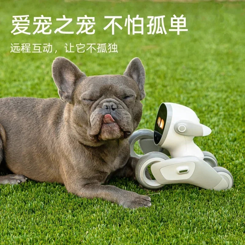Loona Smart Robot Dog Cute Intelligent Emotional Robots Accompany Voice Machine Compatible Custom Monitor Electronic Toy Gifts exovai.com