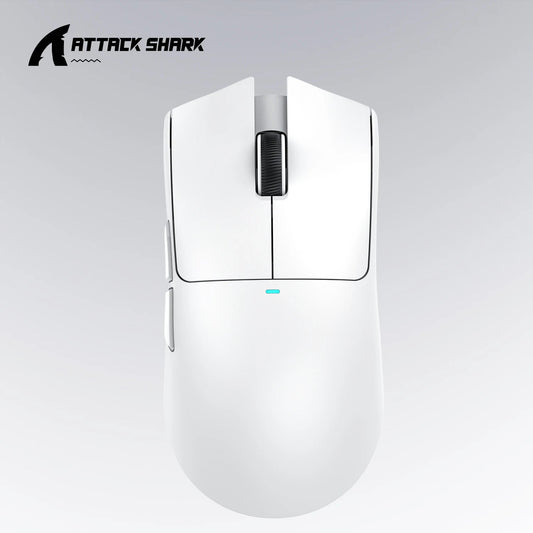 Attack Shark X11 Wireless Macro Gaming Mouse,Bluetooth Tri-Mode Connection, PixArt PAW3311, Touch Magnetic Charging Base exovai.com