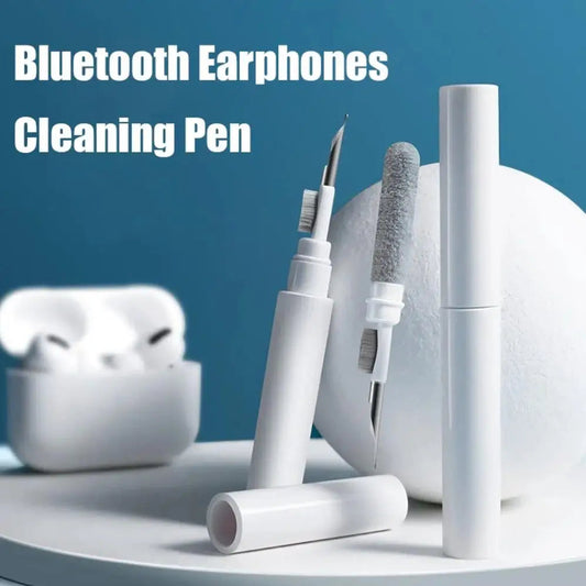 1pc Portable Bluetooth Earphone Plug Cleaning Tool Cleaning Set Dust Cleaning Pen Earphone Plug Cleaning Brush exovai.com