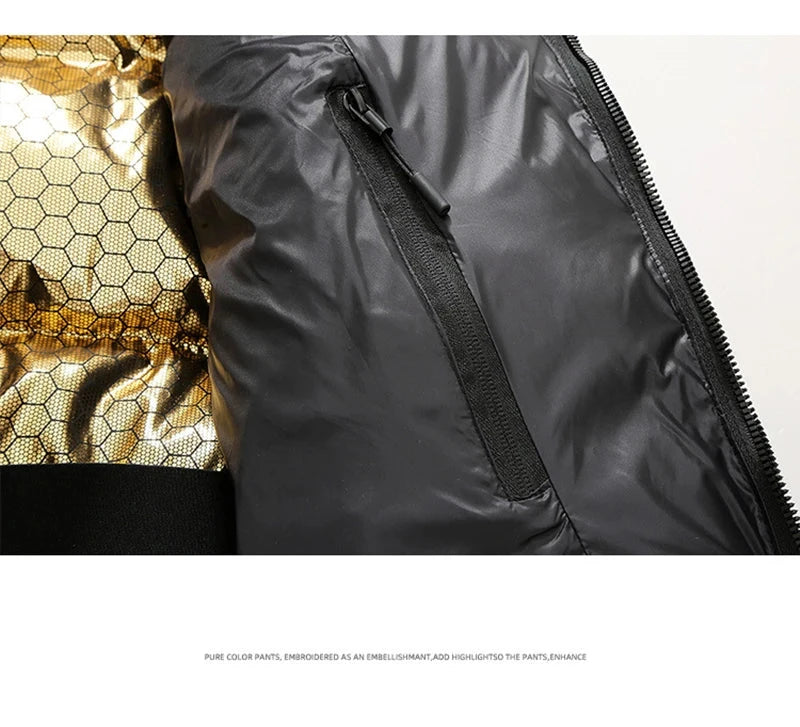 New Winter Men Warm Parkas Jacket Coat Mens Autumn Hooded Casual Brand Windproof Outwear Hat Parkas Jacket Male exovai.com