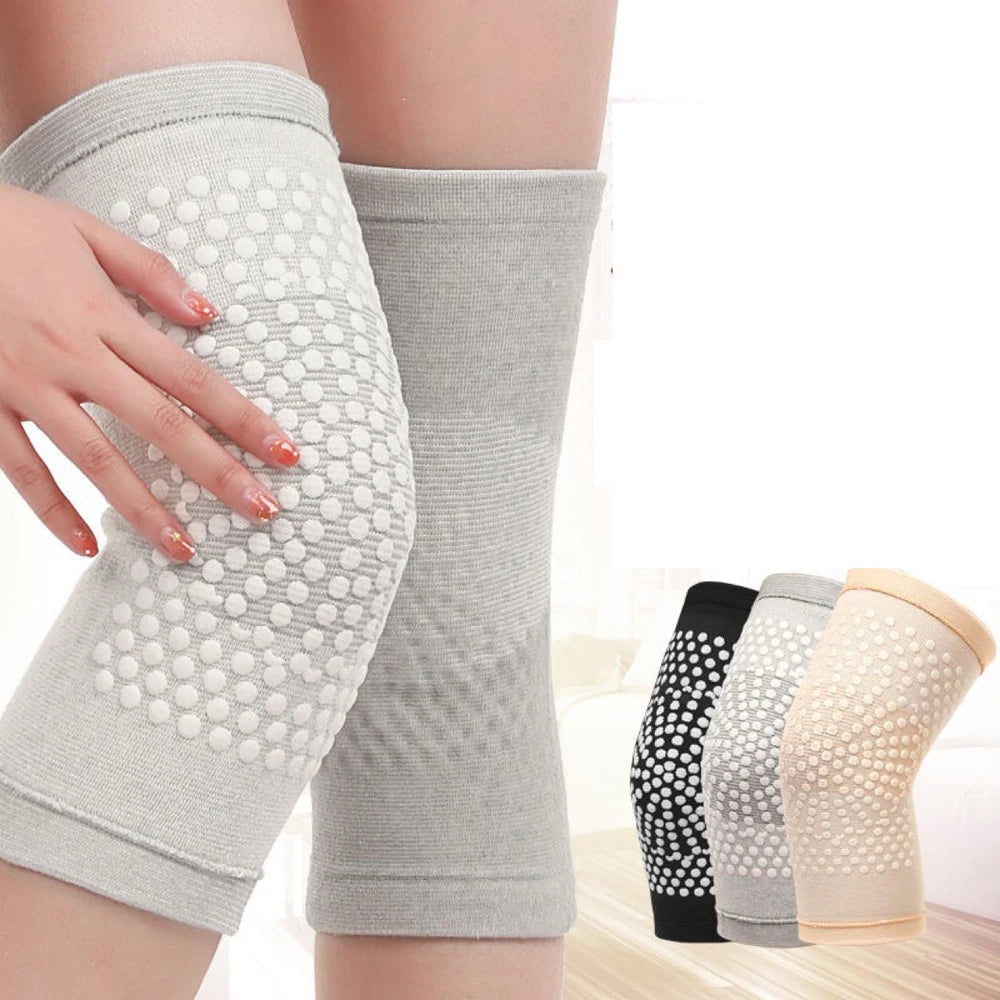 Tourmaline Injury Recovery 2PCS Pain Relief Knee Pads Warm Knee Brace Support Knee Pads Self Heating exovai.com