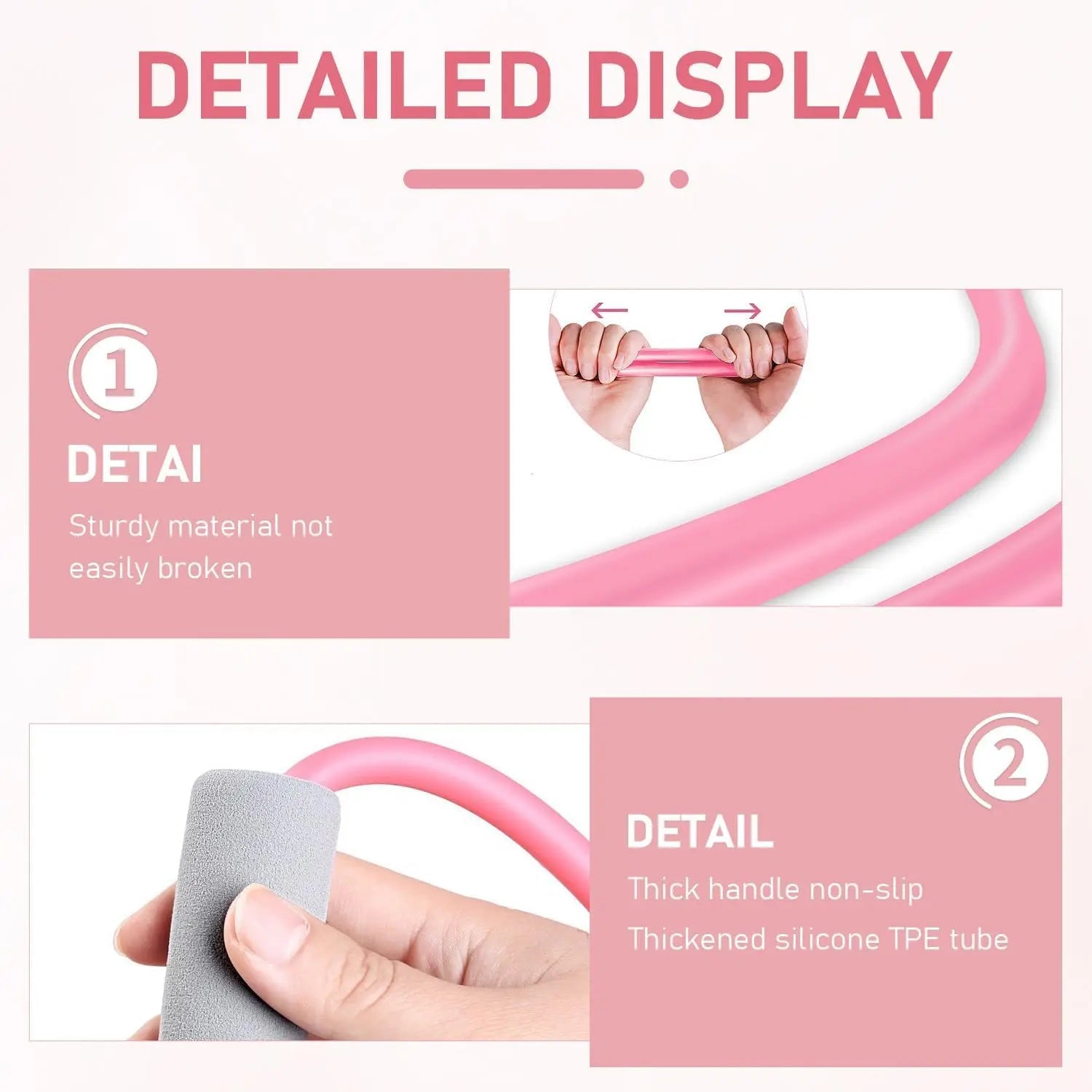 Yoga Resistance Bands Elastic Band Sports Exercise Puller 8-shaped Chest Expander for Body Building Home Gym Fitness Equipment exovai.com