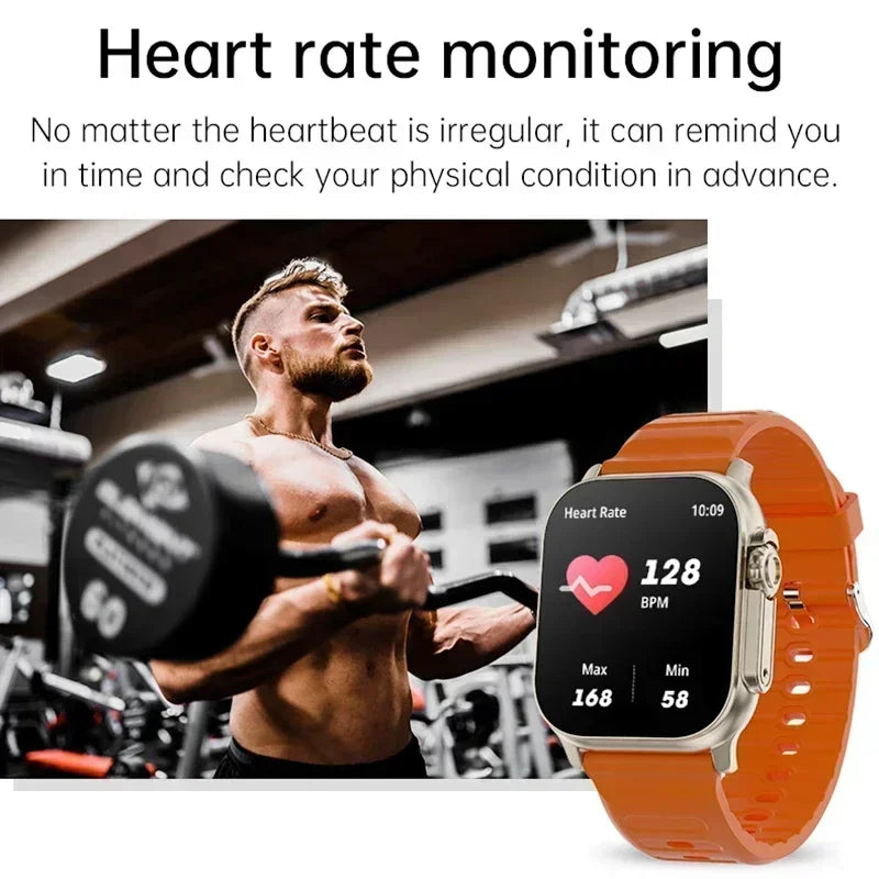 2025 New Smart Watch Series 10 Screen Bluetooth Call Heart Rate Blood Pressure GPS Smartwatch for Android IOS Sports Watch exovai.com